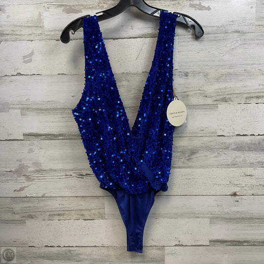 Bodysuit By Saints & Hearts In Blue, Size: S