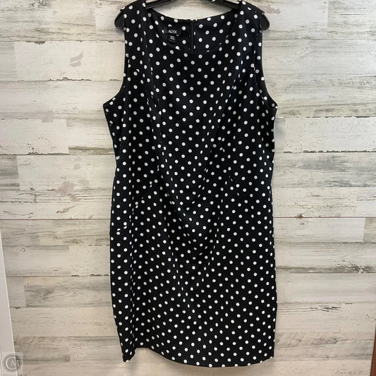 Dress Casual Short By Alyx In Black & White, Size: 3x
