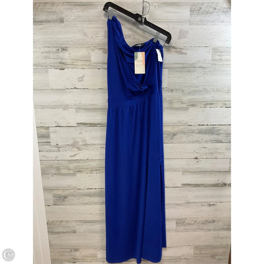Dress Casual Maxi By BTFBM In Blue, Size: L