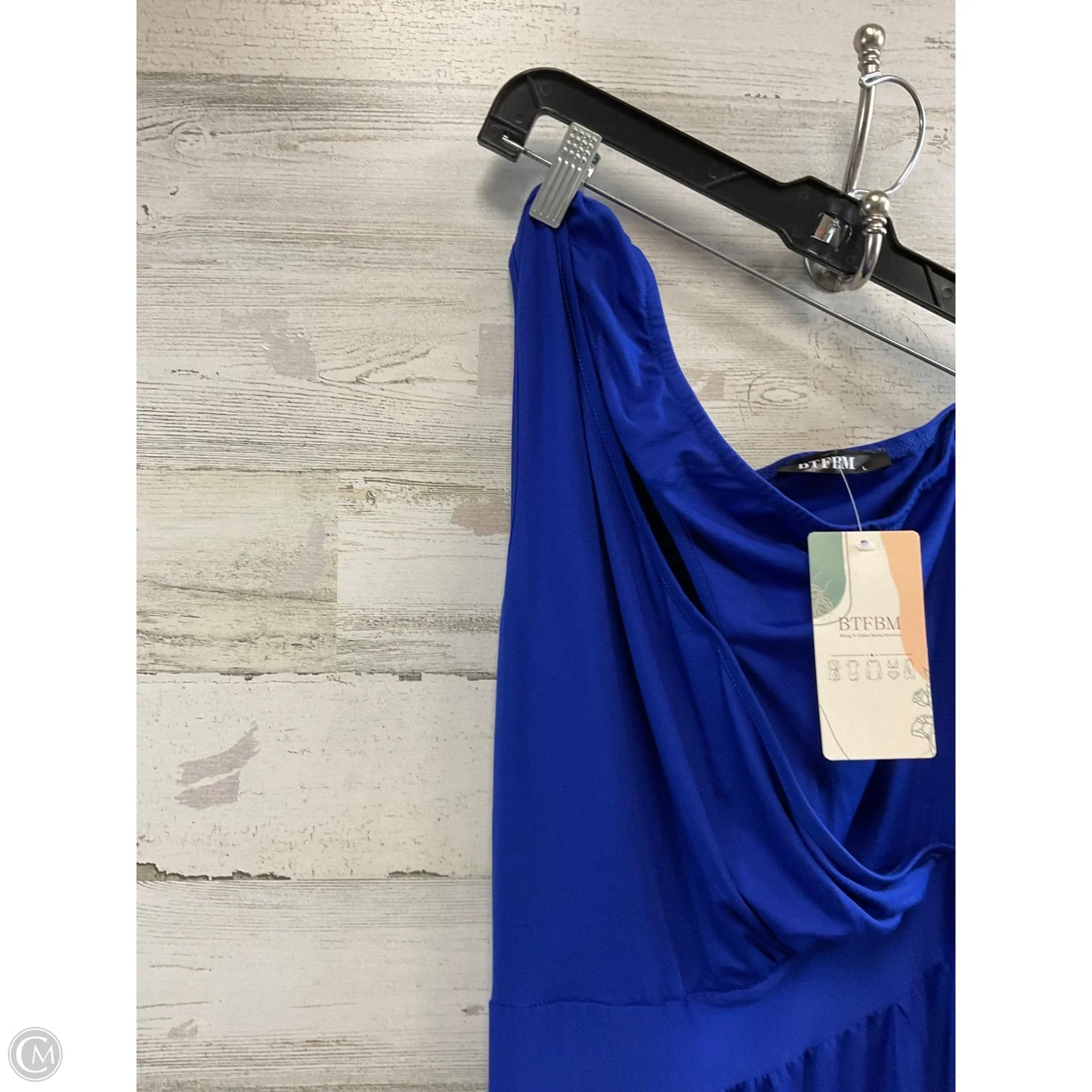 Dress Casual Maxi By BTFBM In Blue, Size: L