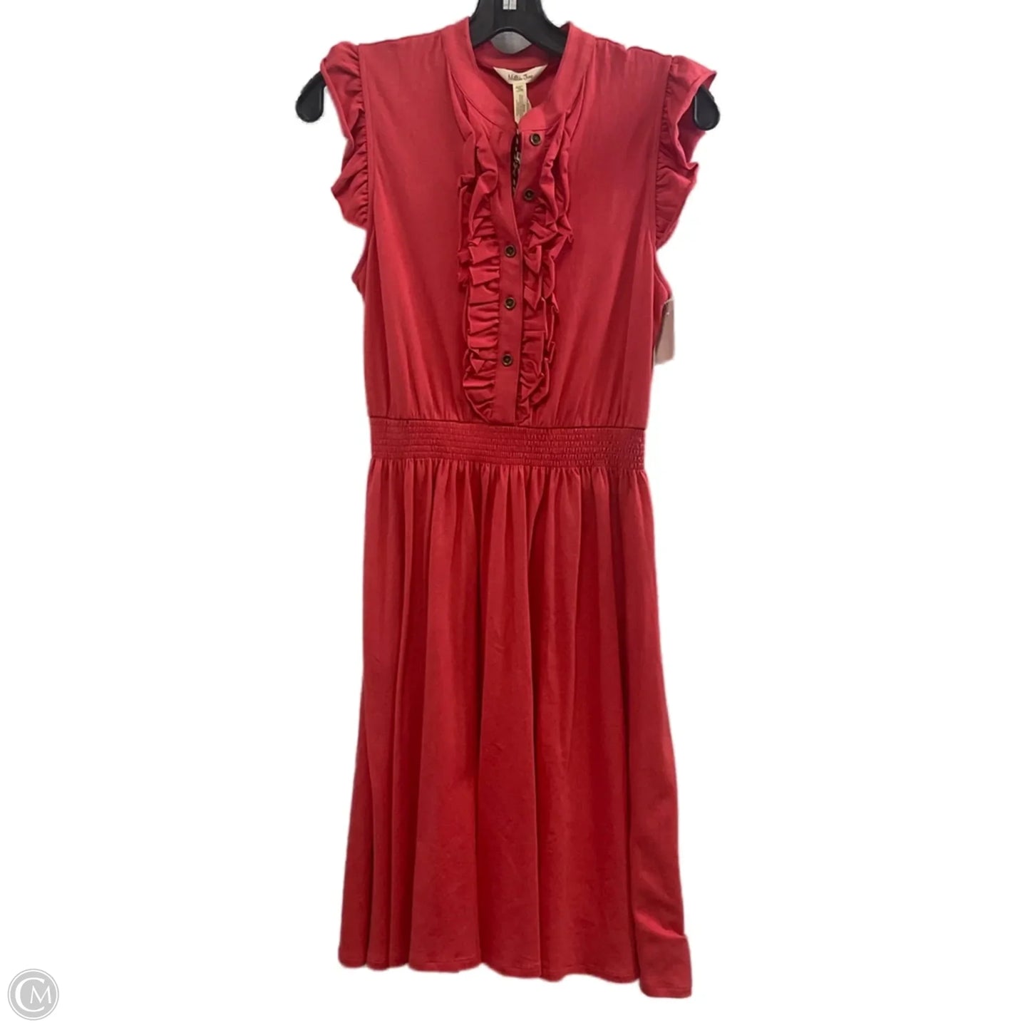 Dress Casual Midi By Matilda Jane In Orange, Size: Xs