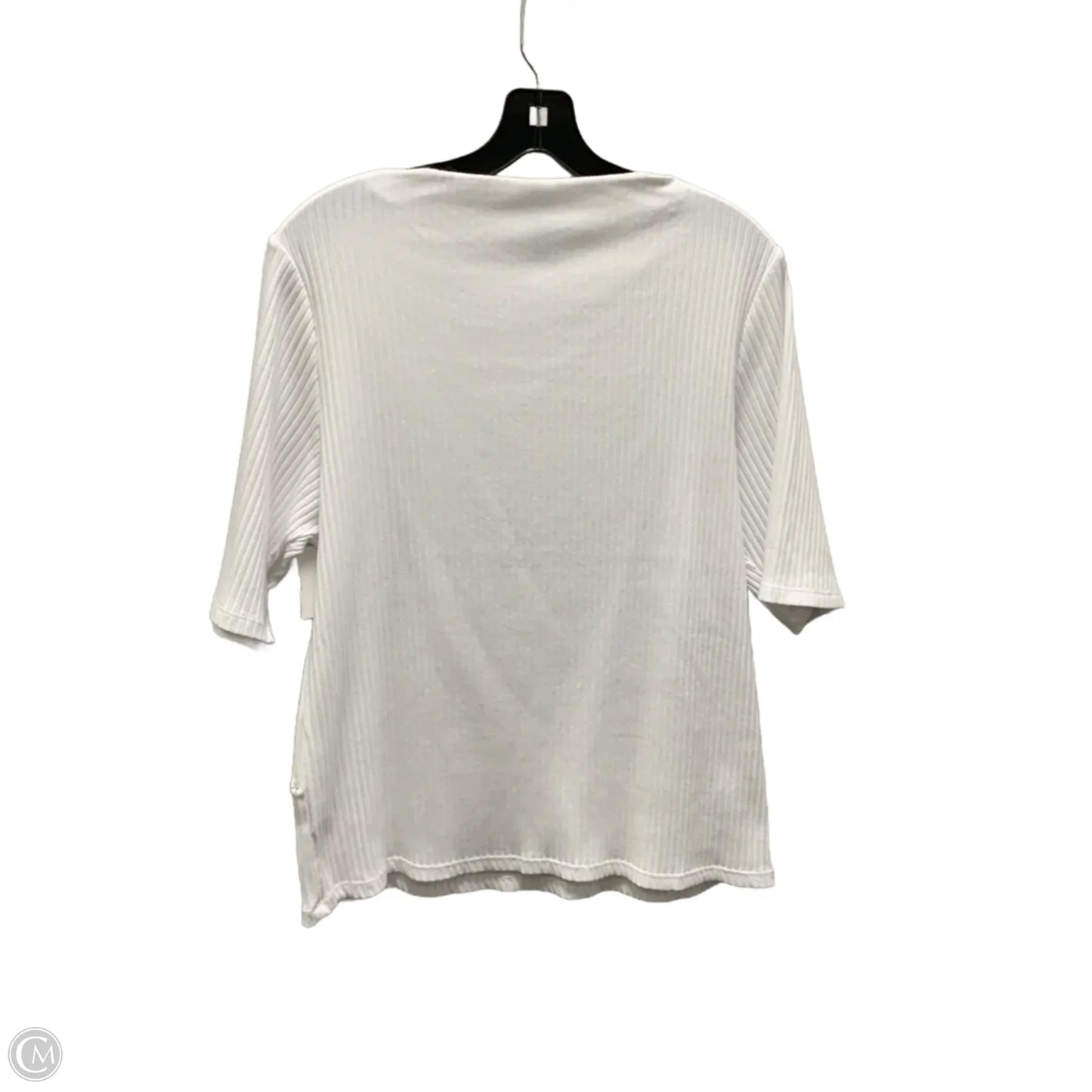 Top Short Sleeve Basic By Old Navy In White, Size: Xl