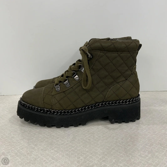 Boots Combat By Vince Camuto In Green, Size: 8.5