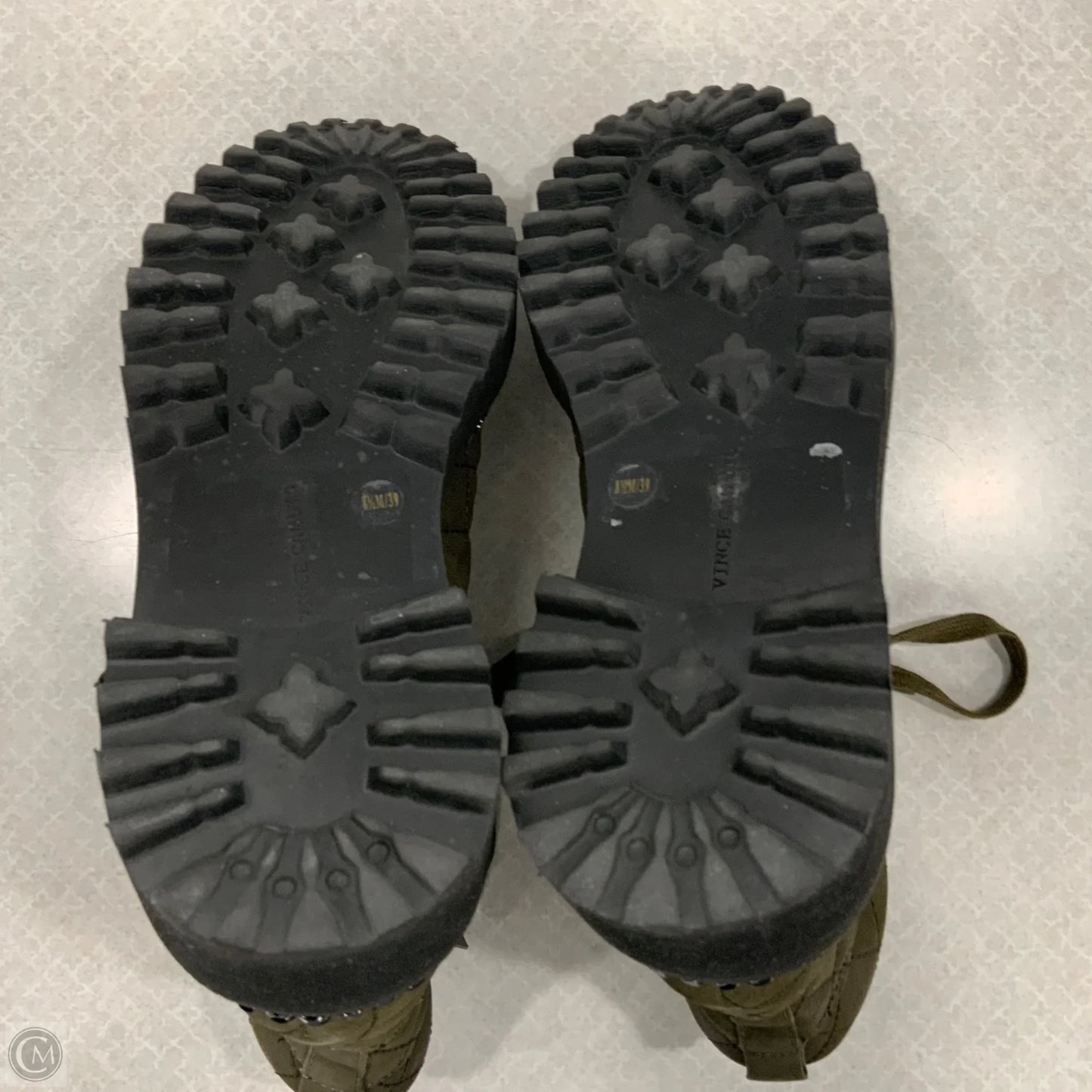 Boots Combat By Vince Camuto In Green, Size: 8.5