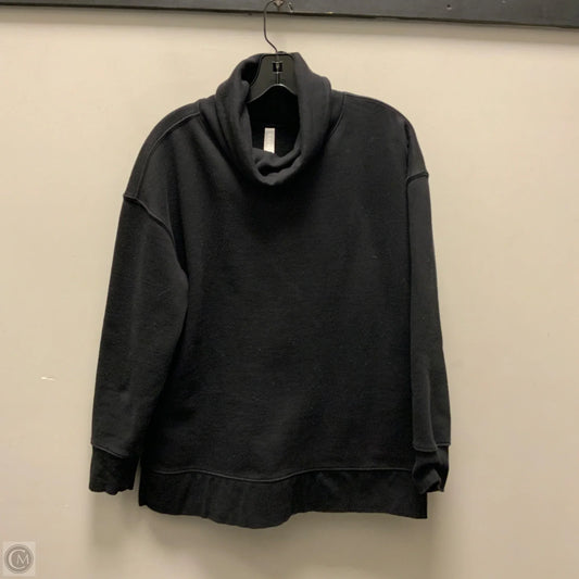Athletic Sweatshirt Collar By Athleta In Black, Size: S