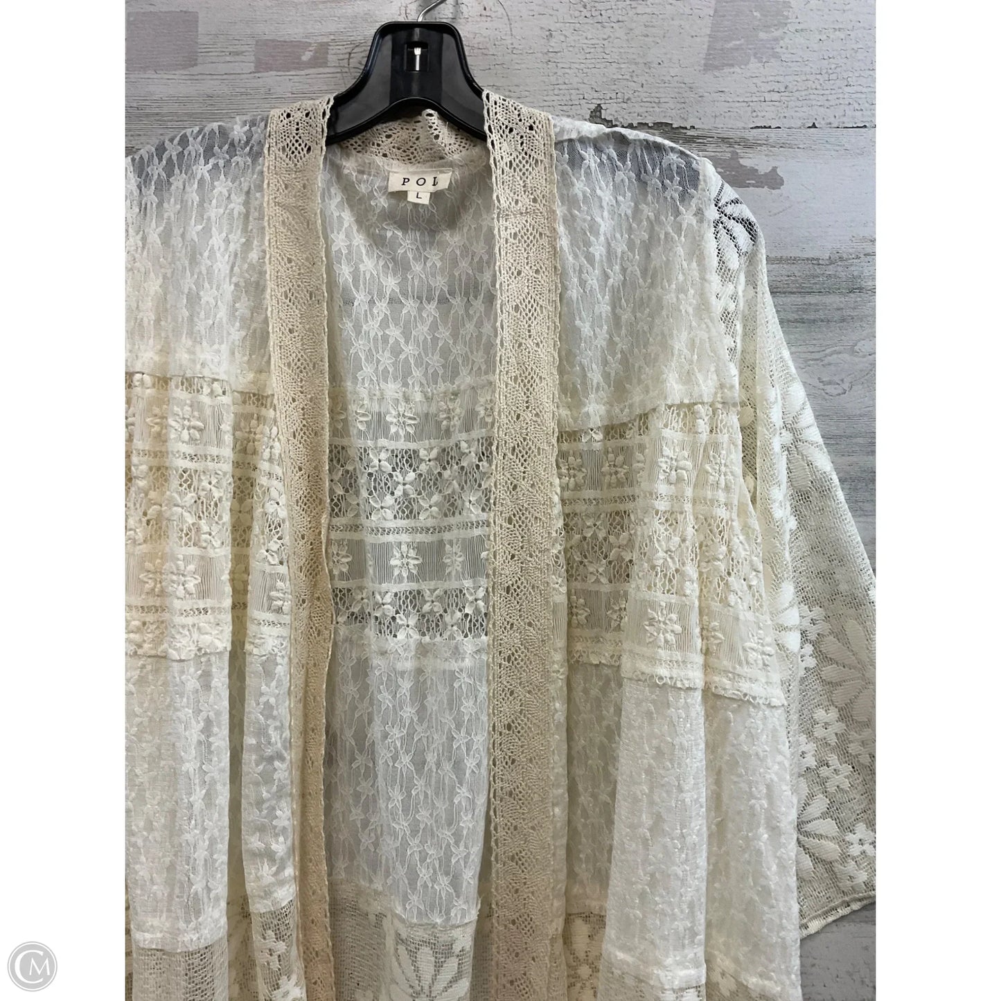 Kimono By Pol In Cream, Size: L