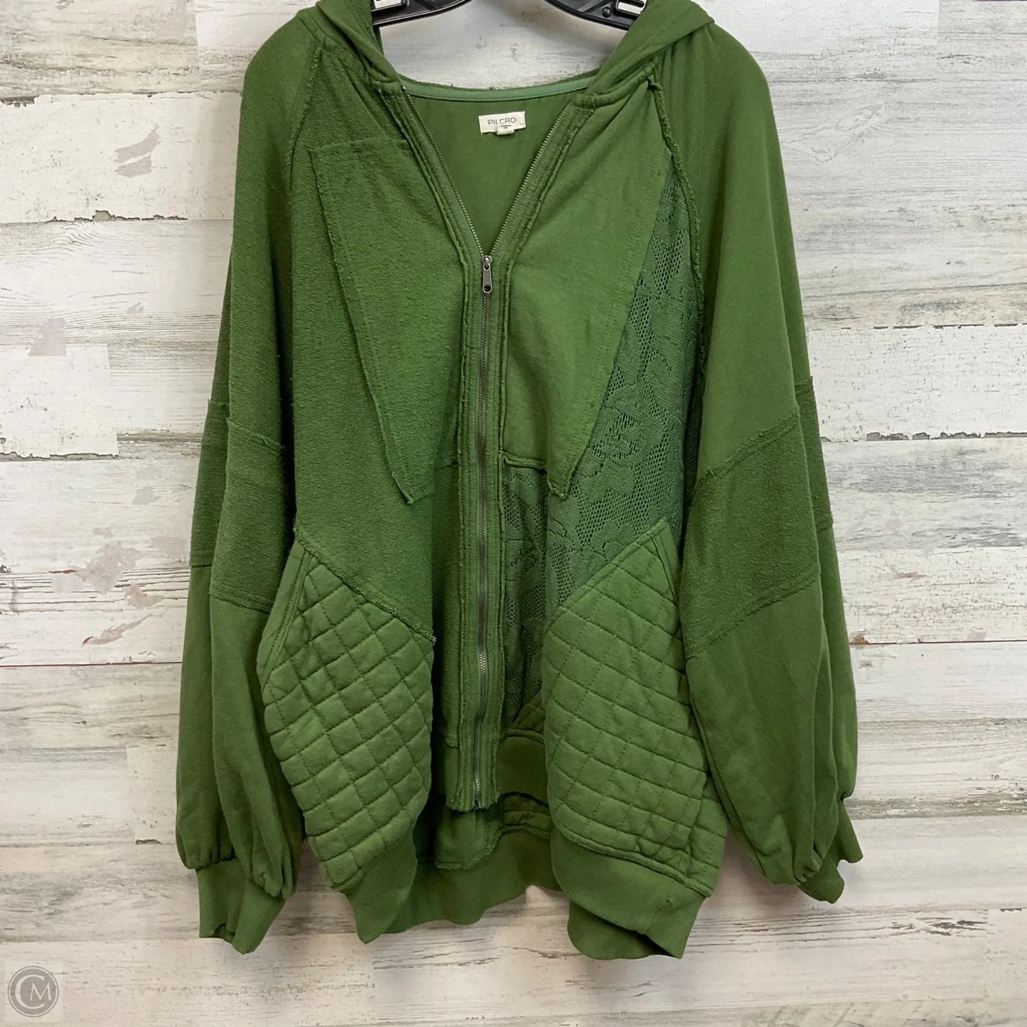 Jacket Other By Pilcro In Green, Size: S/M