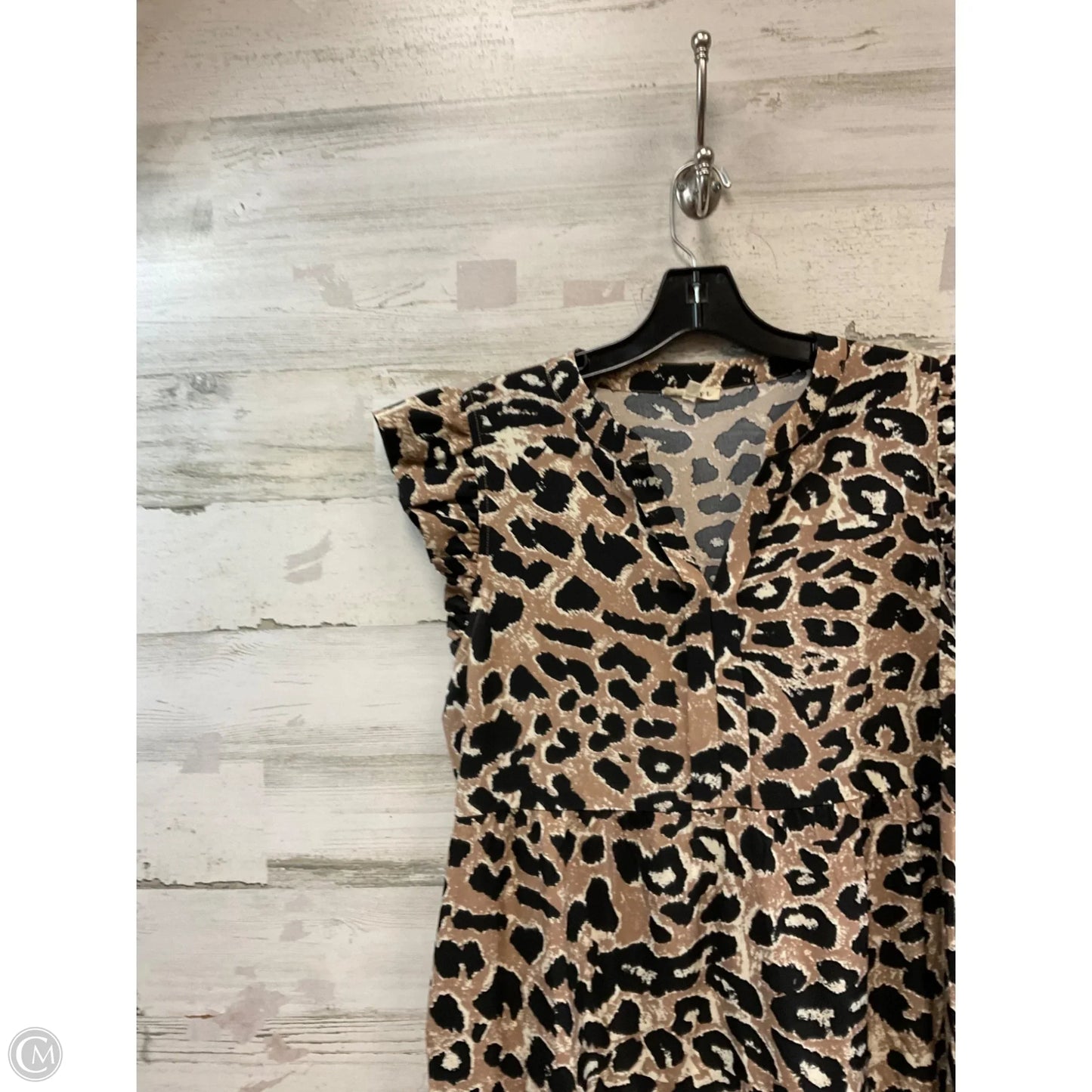 Dress Casual Maxi By Jodifl In Animal Print, Size: S