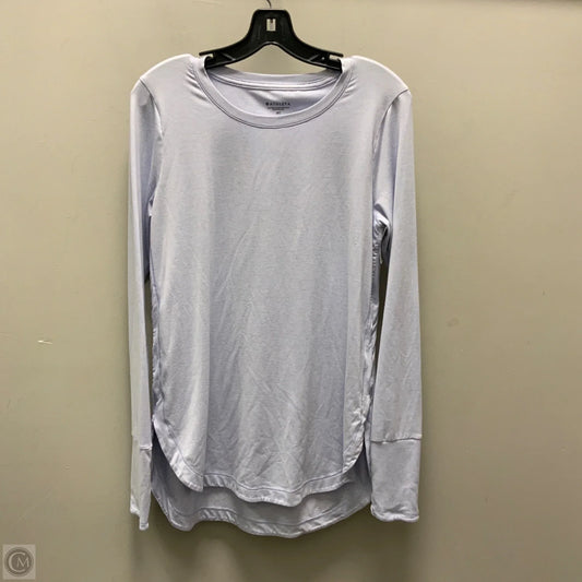 Athletic Top Long Sleeve Crewneck By Athleta In Blue, Size: M