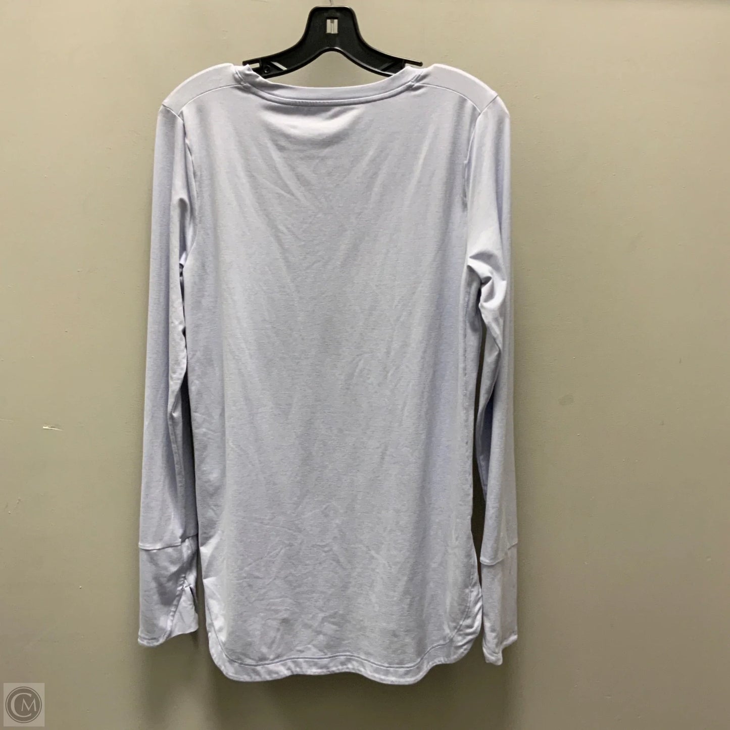 Athletic Top Long Sleeve Crewneck By Athleta In Blue, Size: M