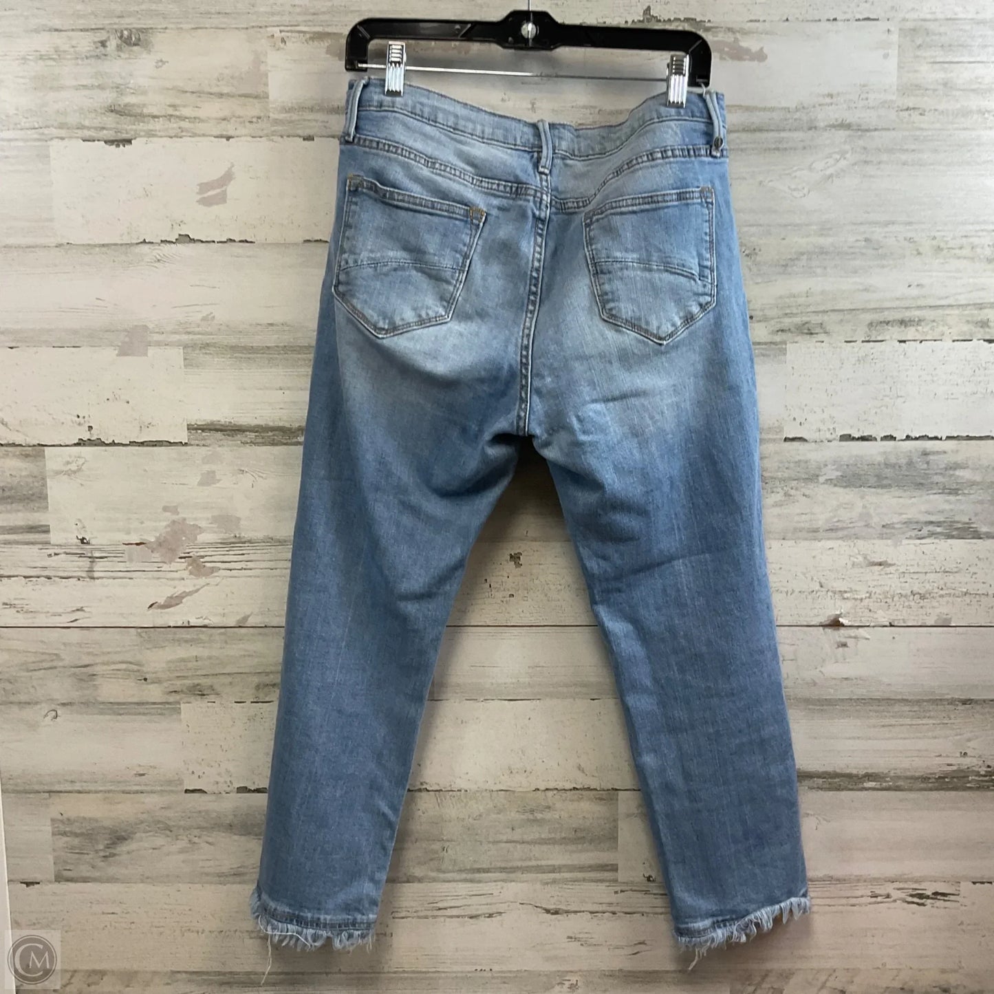 Jeans Cropped By Driftwood In Blue Denim, Size: 12