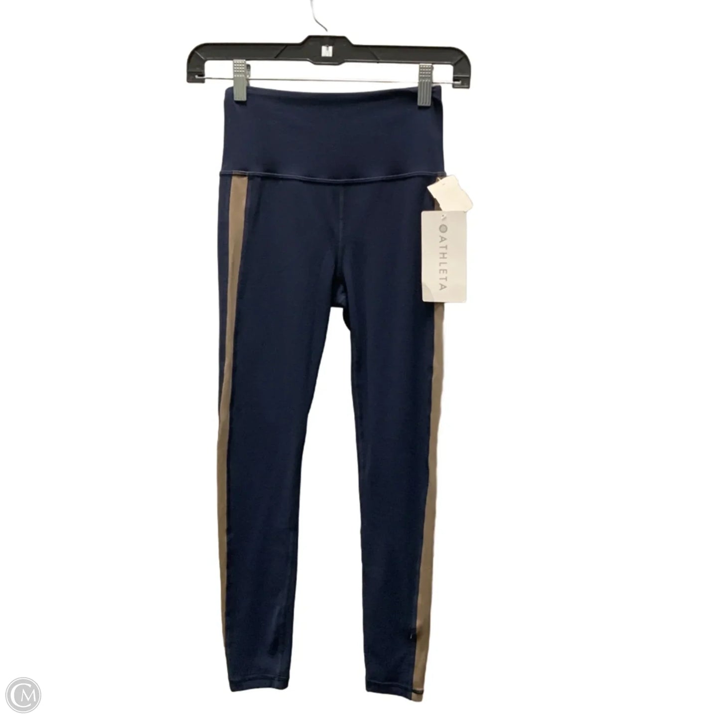 Athletic Leggings By Athleta In Blue, Size: Xxs