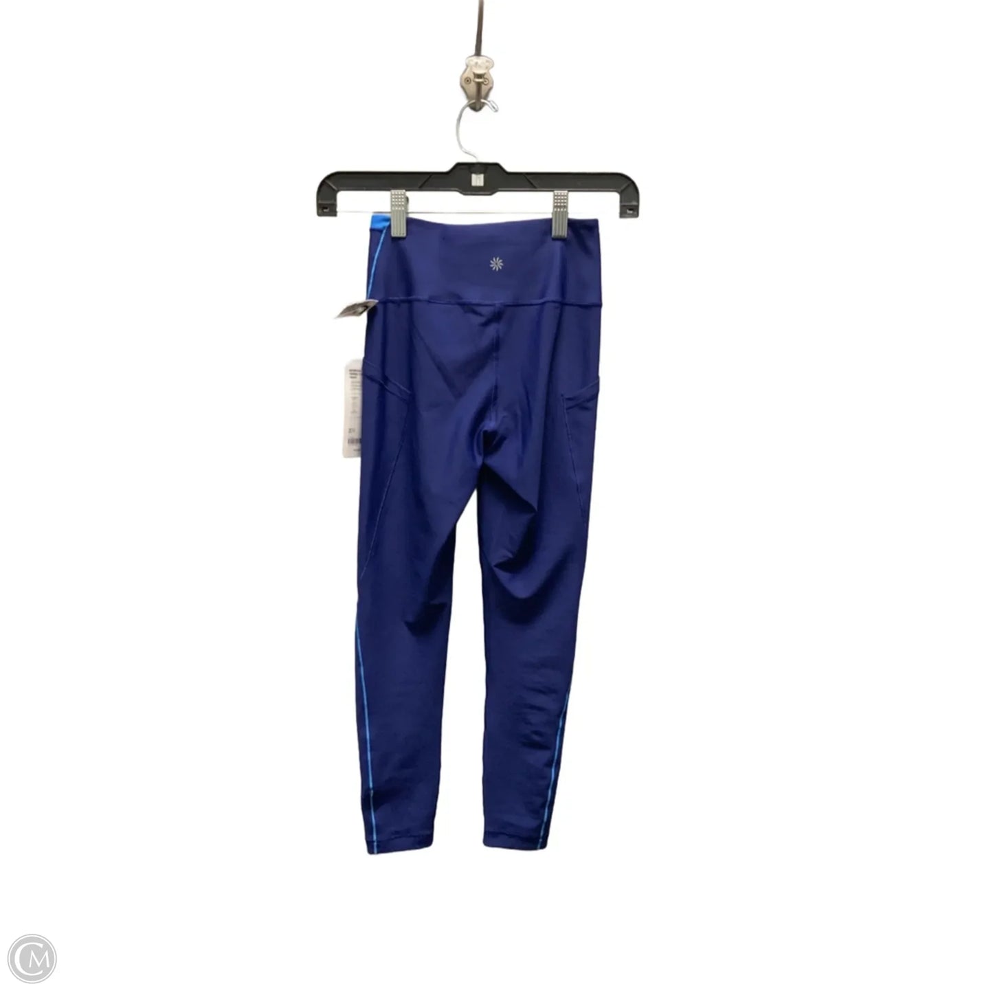 Athletic Leggings By Athleta In Blue, Size: Xxs