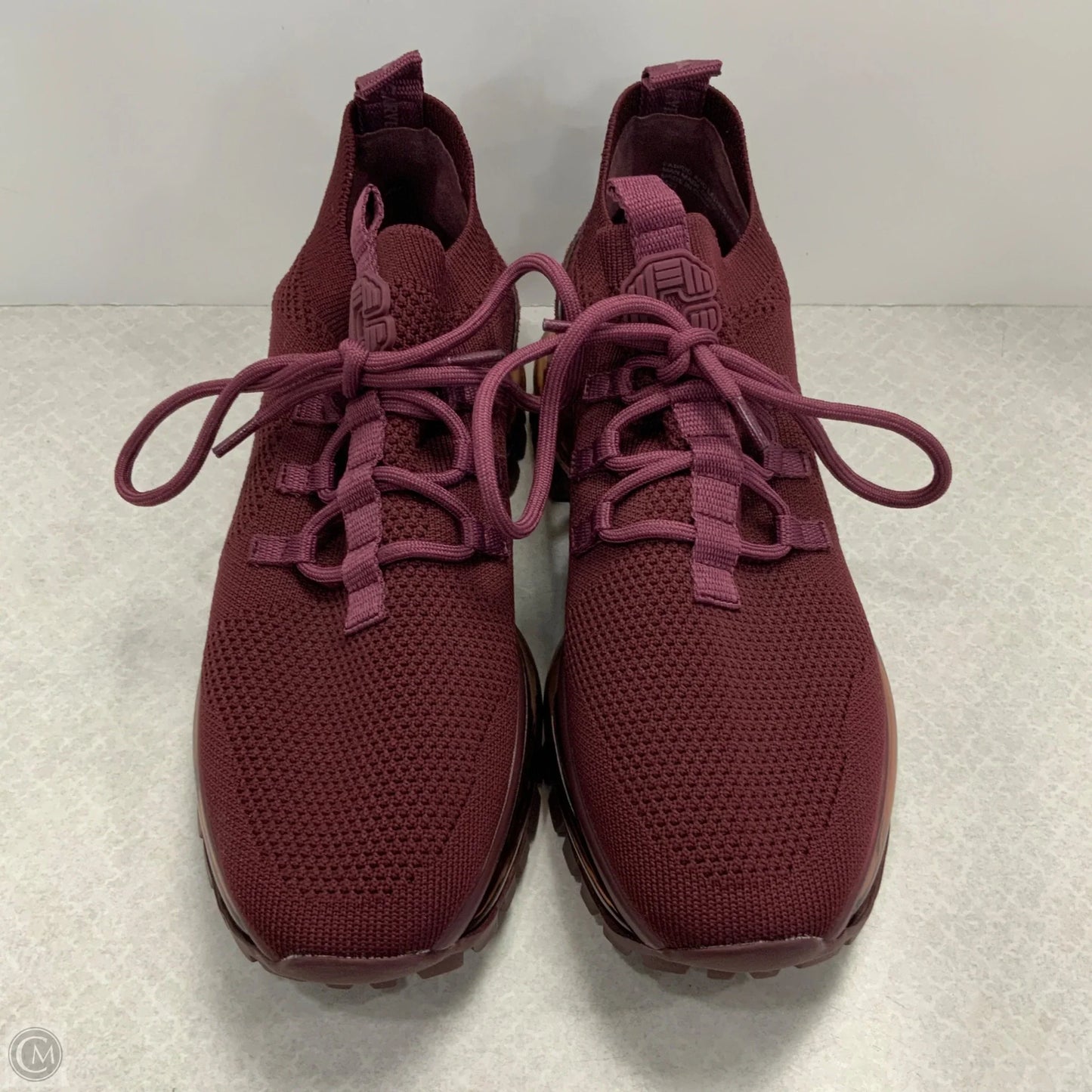 Shoes Athletic By Carvela In Maroon, Size: 7.5