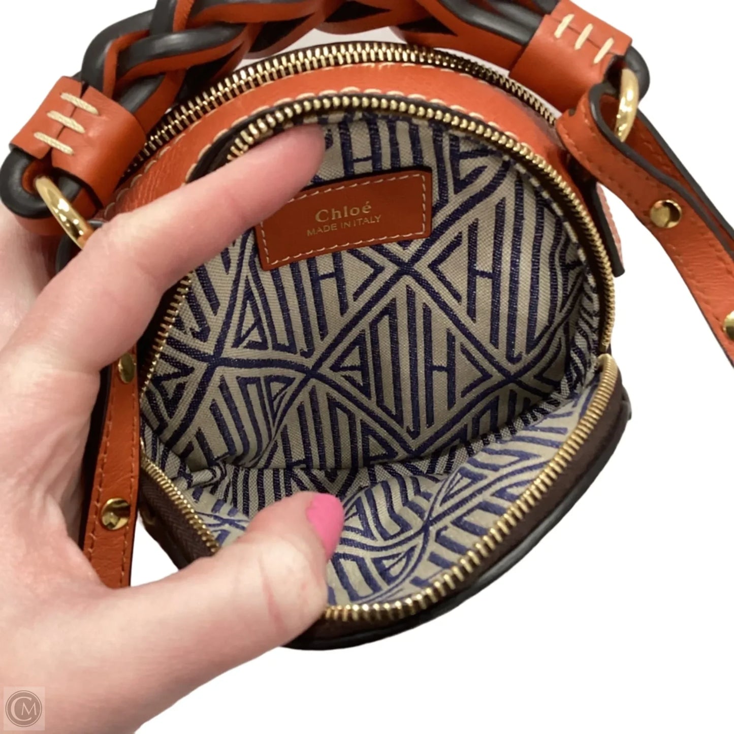 Handbag Luxury Designer By Chloe, Size: Small