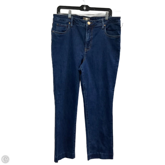 Jeans Boot Cut By Kut In Blue, Size: 12