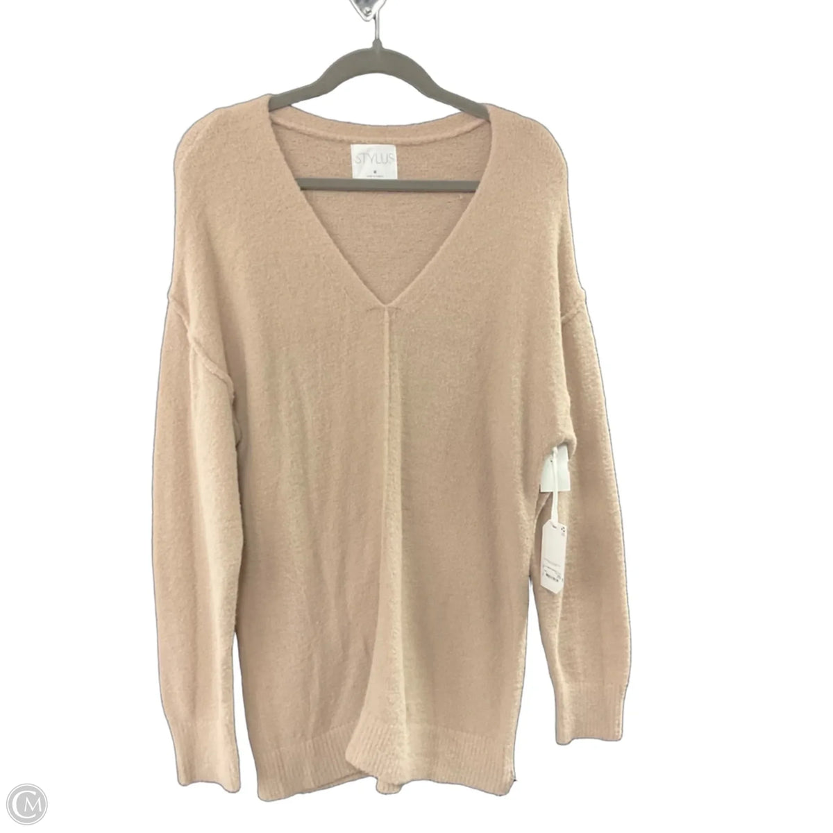 Sweater By Stylus In Brown, Size: M