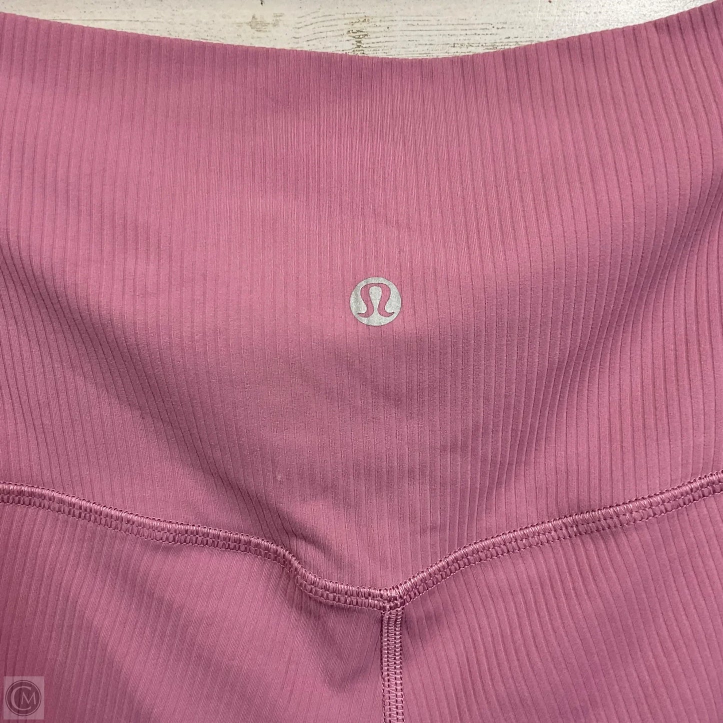 Athletic Leggings By Lululemon In Mauve, Size: M