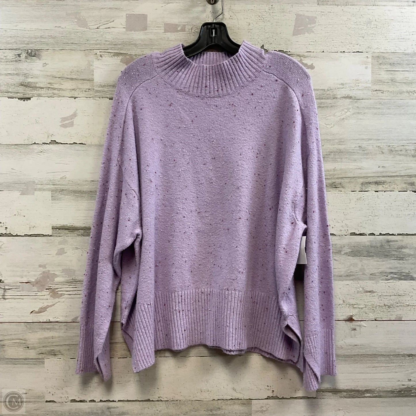 Sweater By Loft In Purple, Size: M
