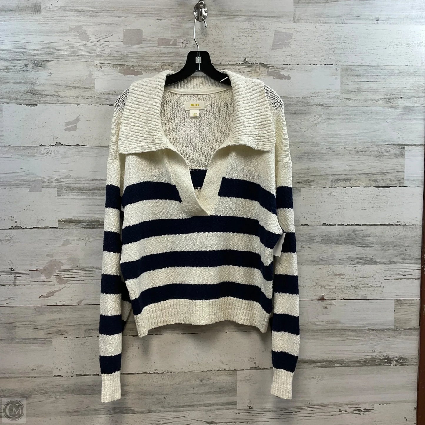 Sweater By Maeve In Cream, Size: L