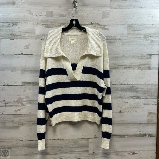 Sweater By Maeve In Cream, Size: L