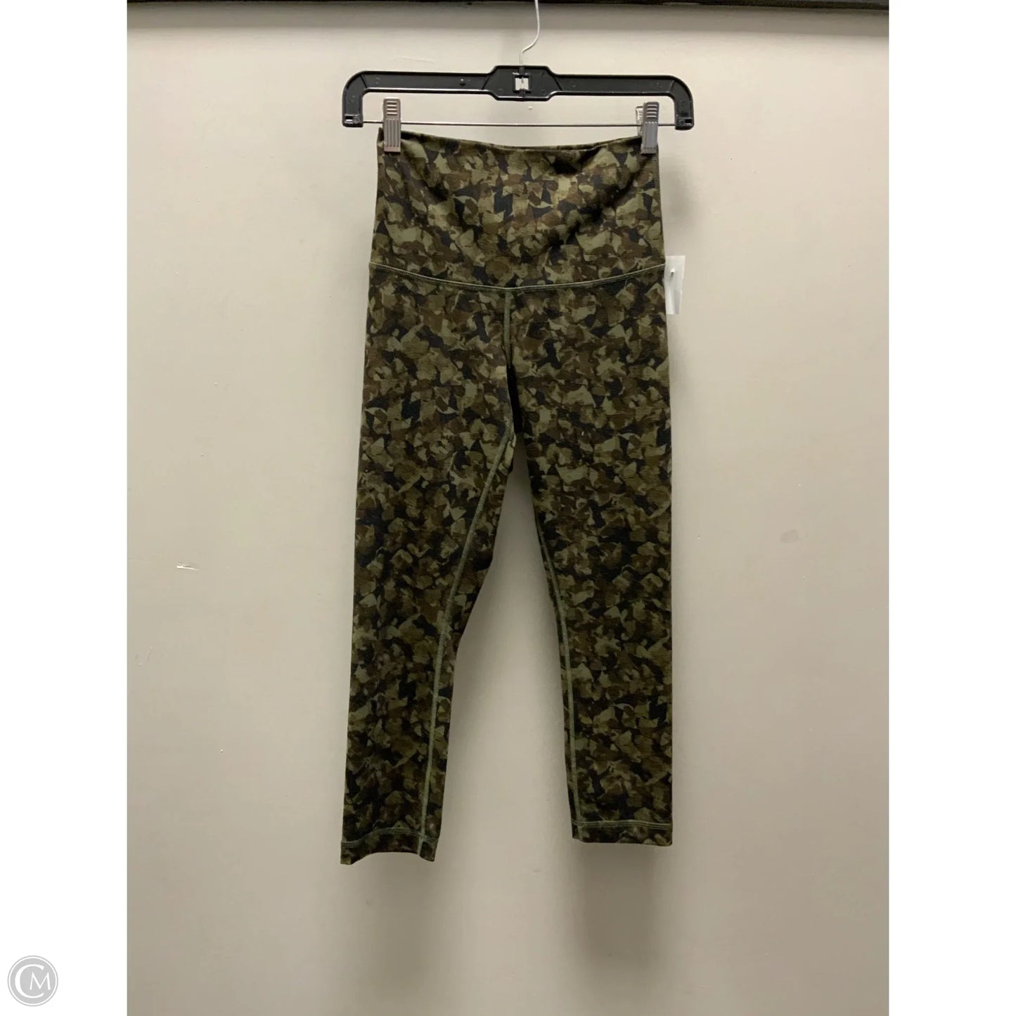 Athletic Leggings By Lululemon In Green, Size: S
