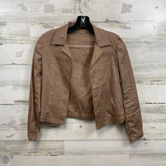 Jacket Other By Theory In Brown, Size: S