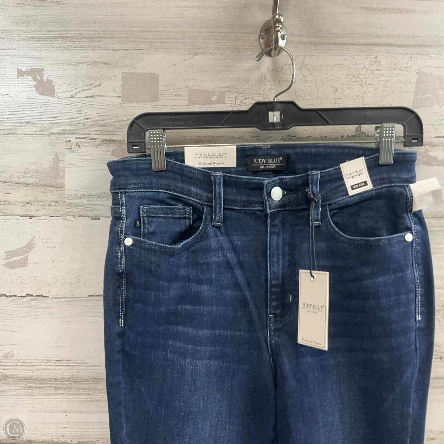 Jeans Skinny By Judy Blue In Blue Denim, Size: 8