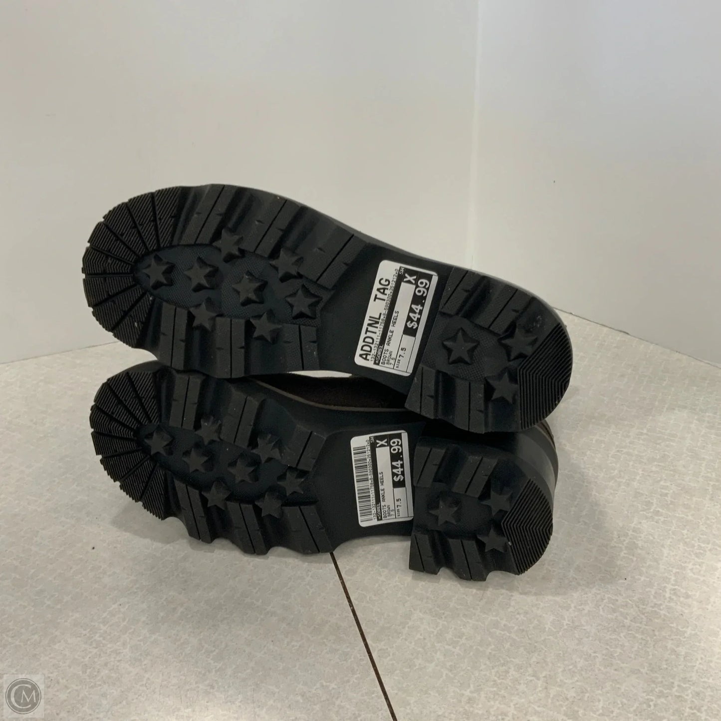 Boots Ankle Heels By Sorel In Brown, Size: 7.5