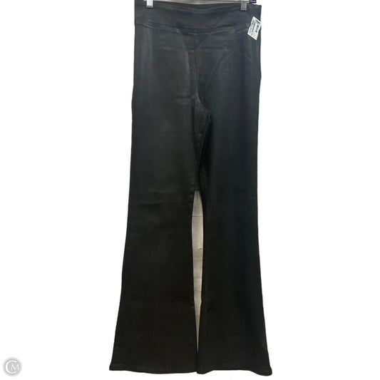 Pants Wide Leg By Frame In Black Denim, Size: M