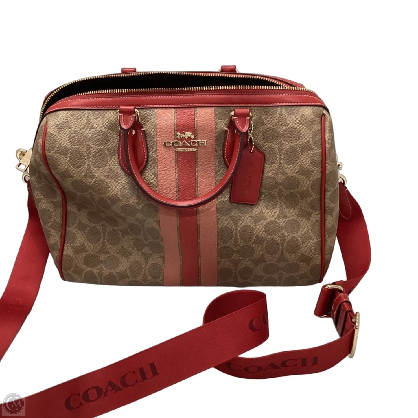 Handbag Designer By Coach, Size: Medium