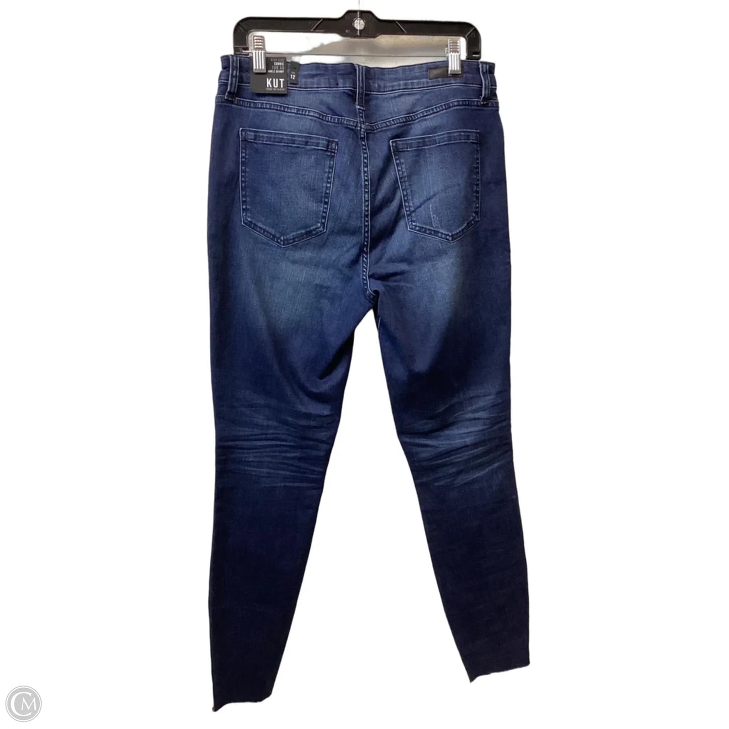 Jeans Skinny By Kut In Blue Denim, Size: 12