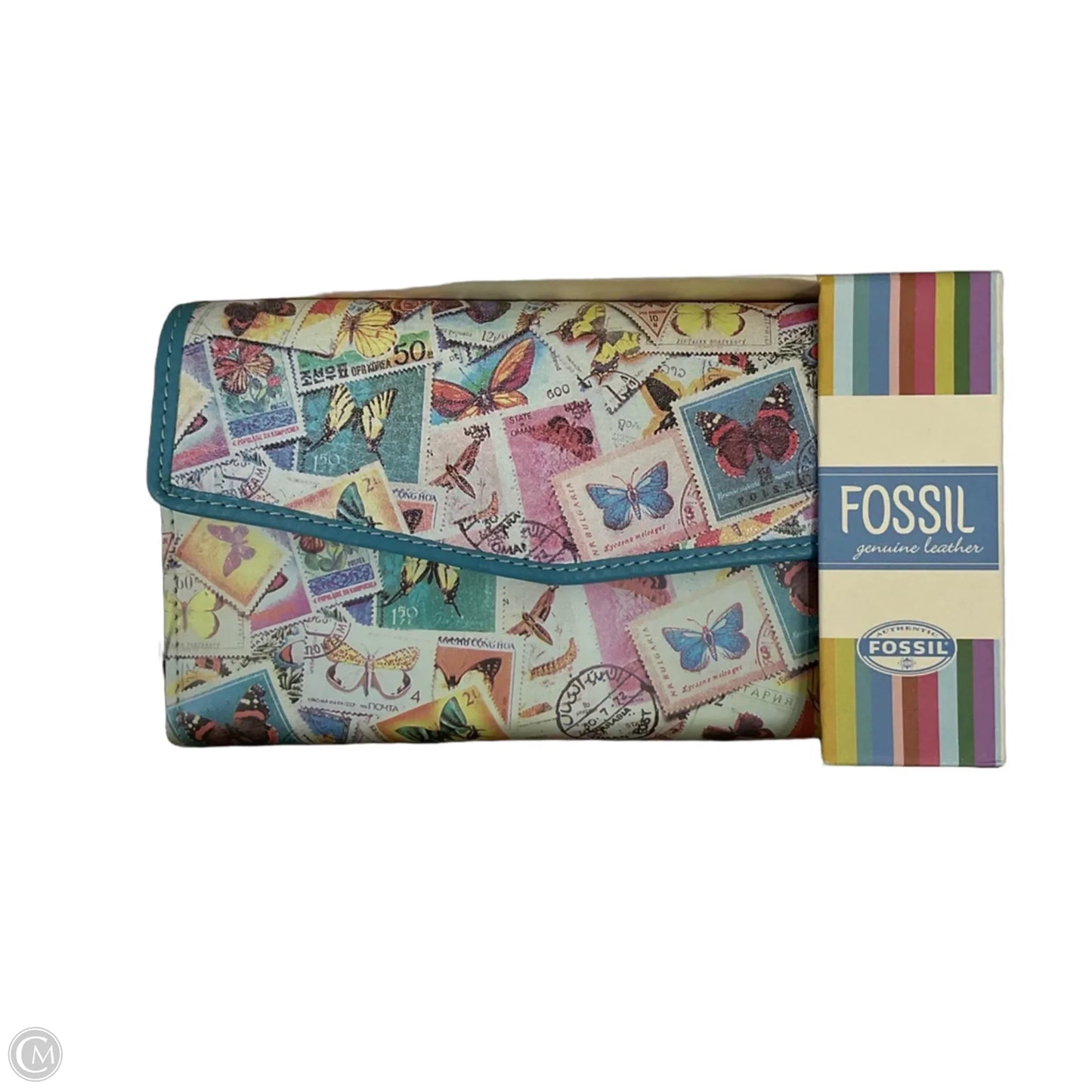 Wallet By Fossil, Size: Large