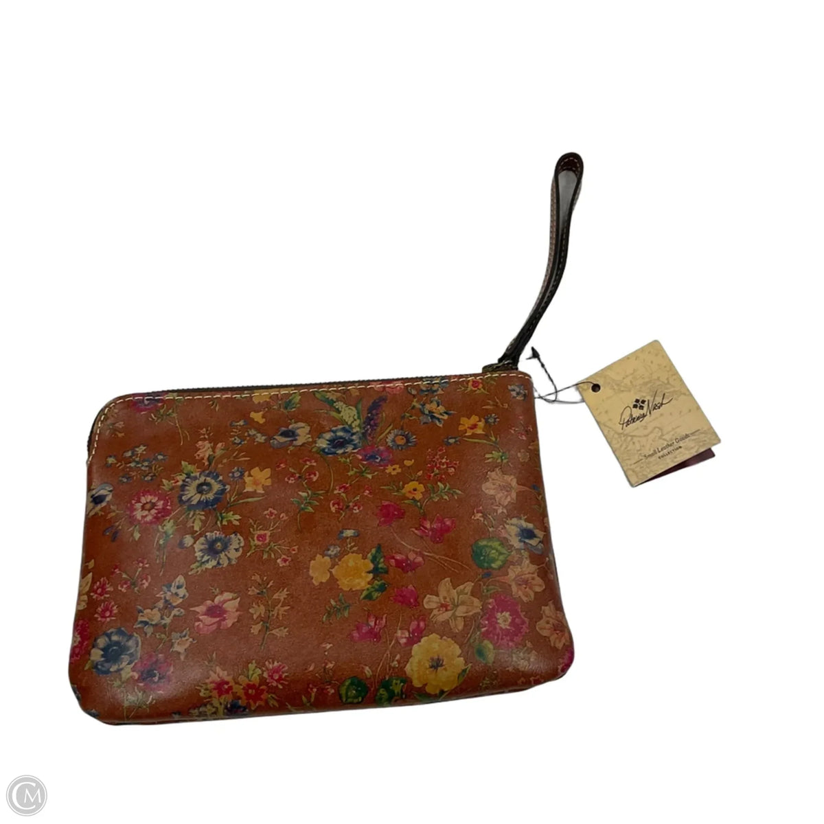 Wristlet Leather By Patricia Nash, Size: Medium