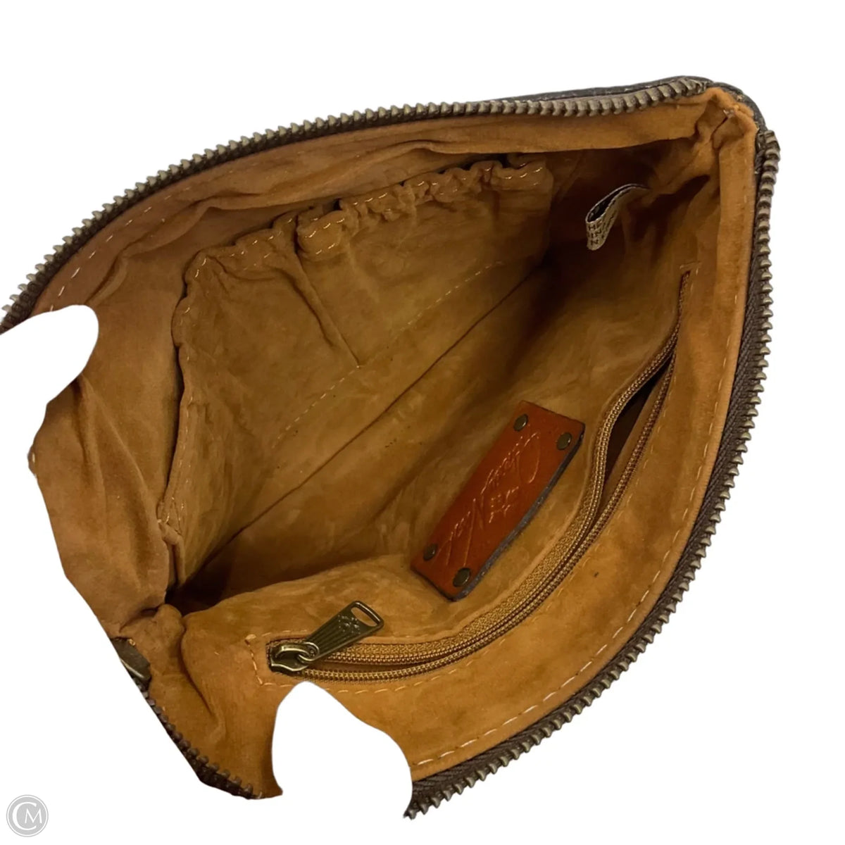 Wristlet Leather By Patricia Nash, Size: Medium