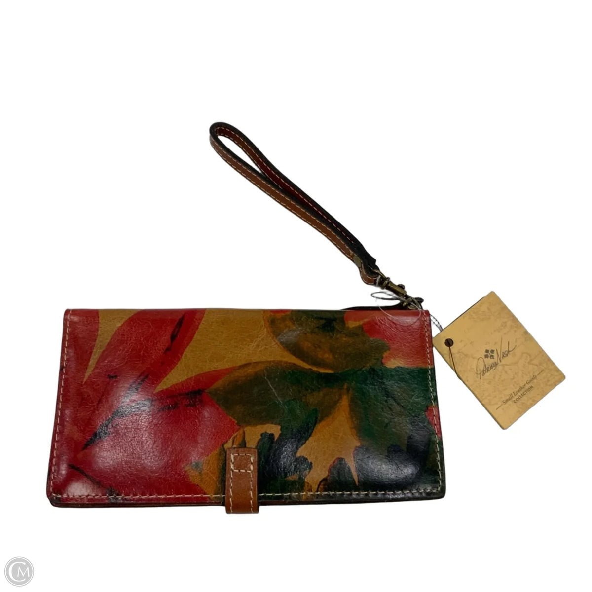 Wallet Leather By Patricia Nash, Size: Large