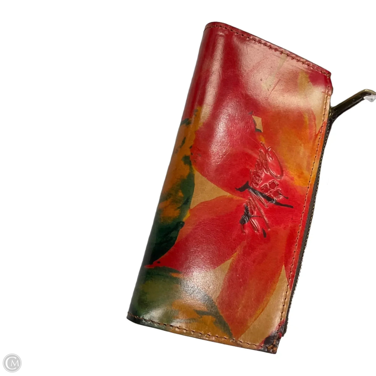 Wallet Leather By Patricia Nash, Size: Large