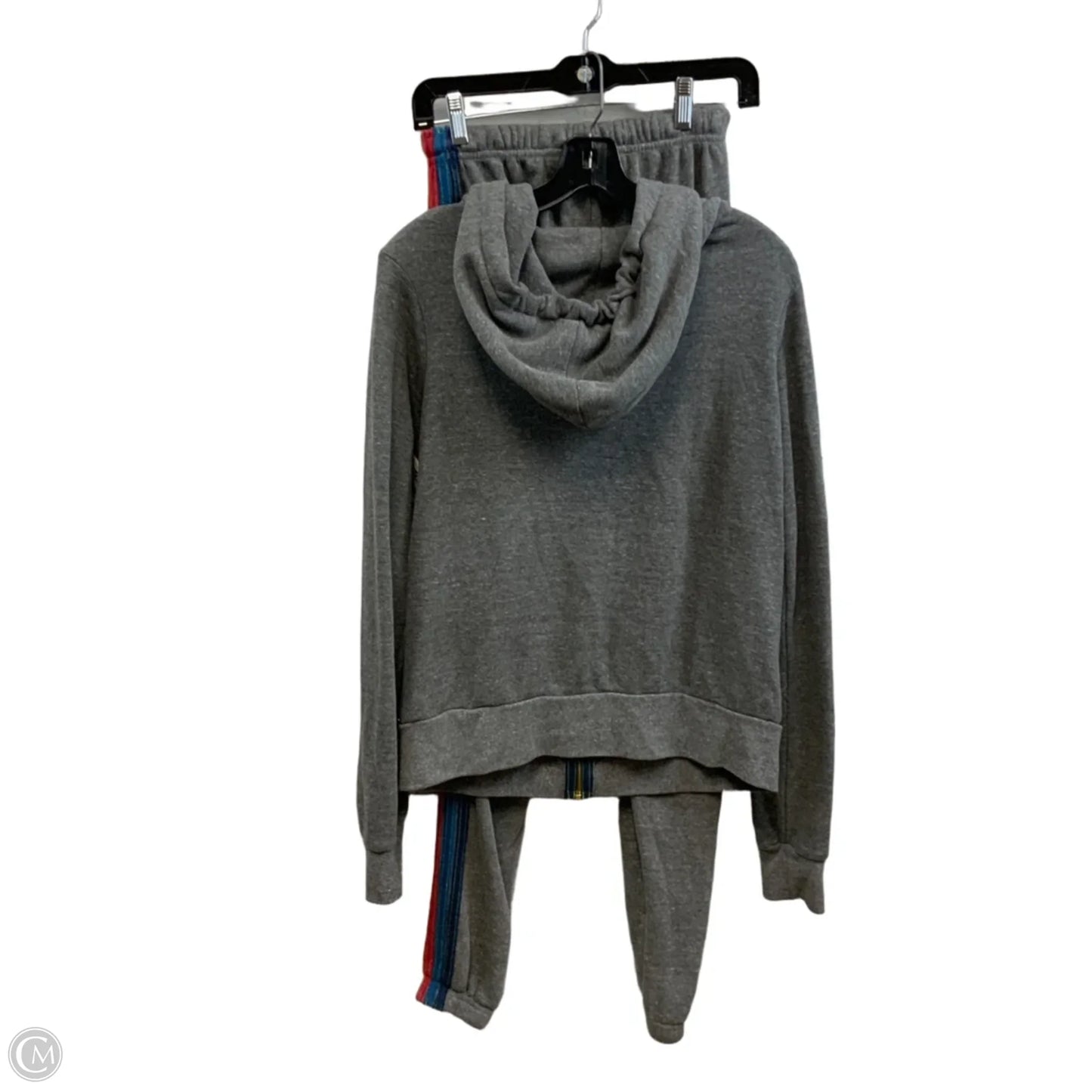 Pants Set 2pc By AVIATOR NATION In Grey, Size: S