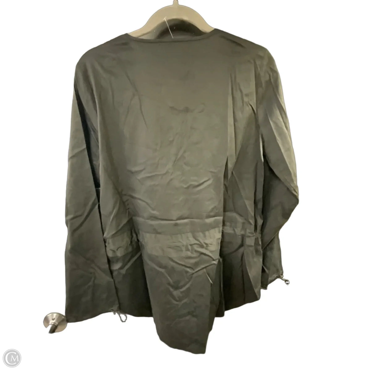 Blouse Long Sleeve By Athleta In Black, Size: S