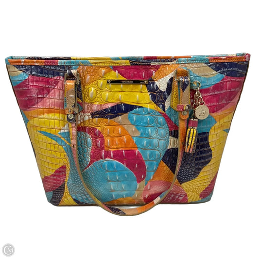 Handbag Designer By Brahmin, Size: Large