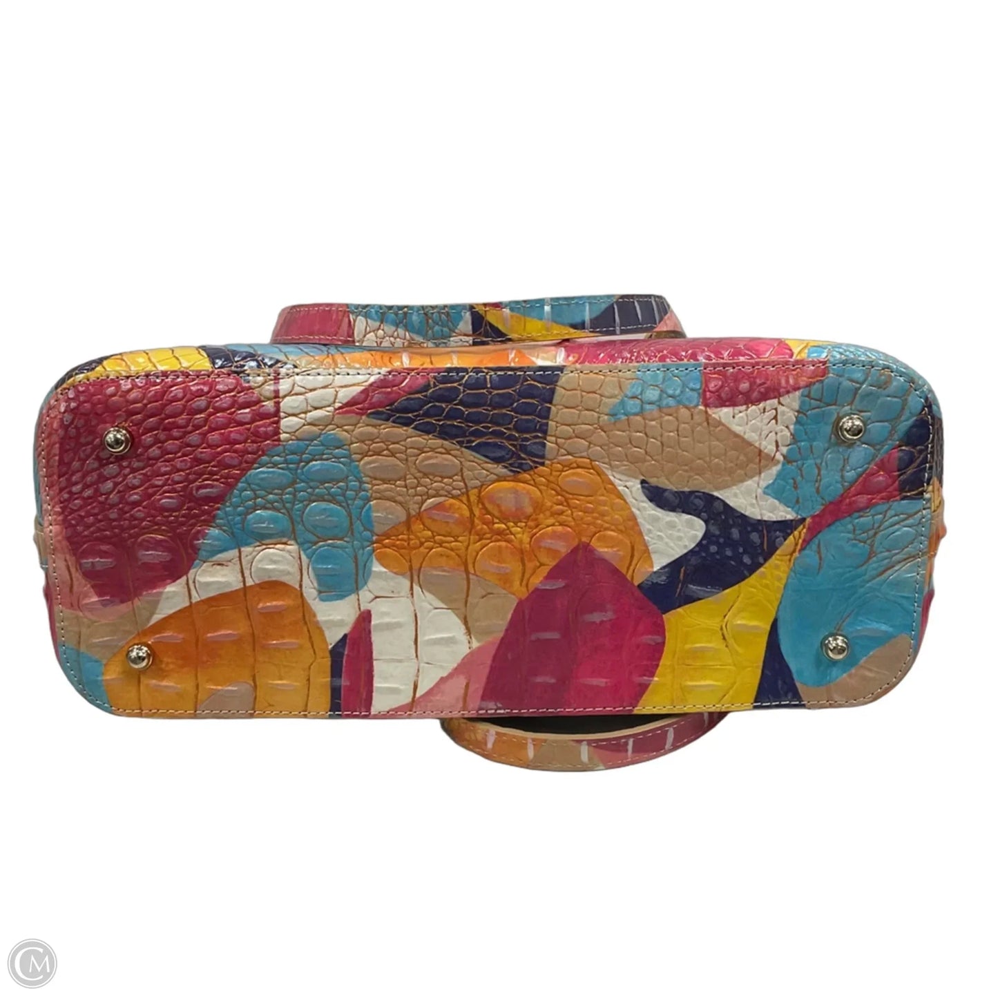 Handbag Designer By Brahmin, Size: Large