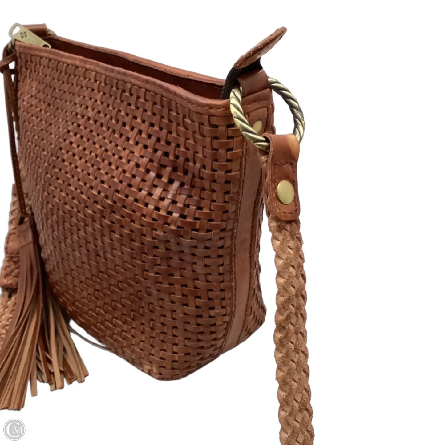 Handbag Leather By Patricia Nash, Size: Small