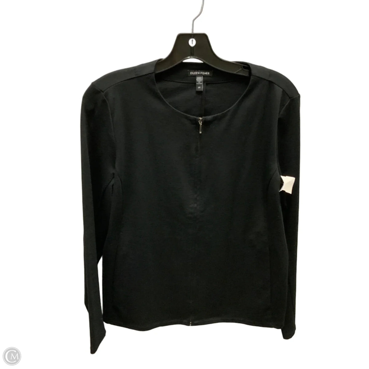 Jacket Other By Eileen Fisher In Black, Size: S