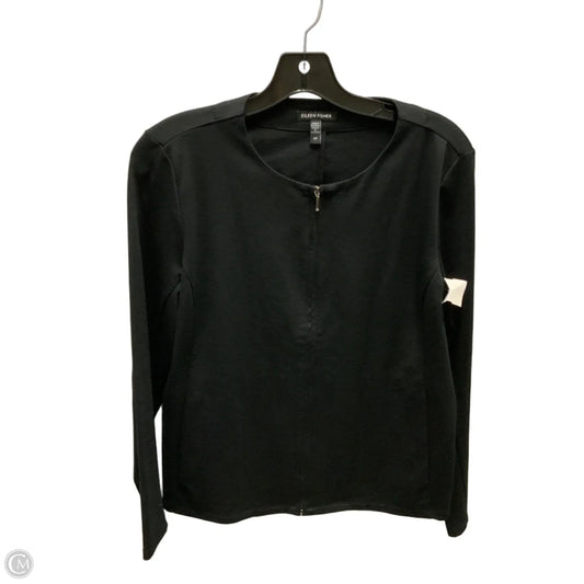 Jacket Other By Eileen Fisher In Black, Size: S