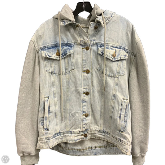 Jacket Denim By Three Bird Nest In Blue Denim, Size: L