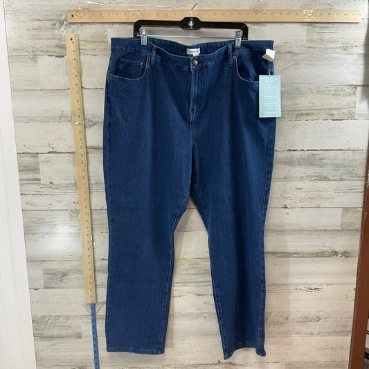 Blue Denim Jeans Straight Coldwater Creek, Size 22w