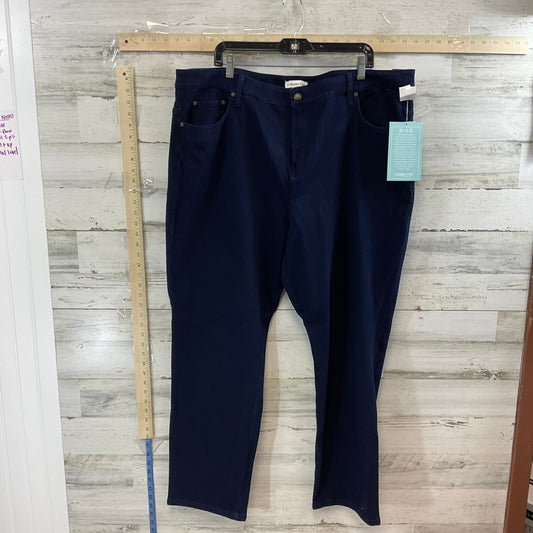Blue Denim Jeans Straight Coldwater Creek, Size 22w
