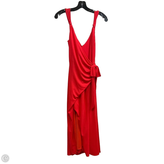 Dress Party Midi By Cinc A Sept In Red, Size: Xs