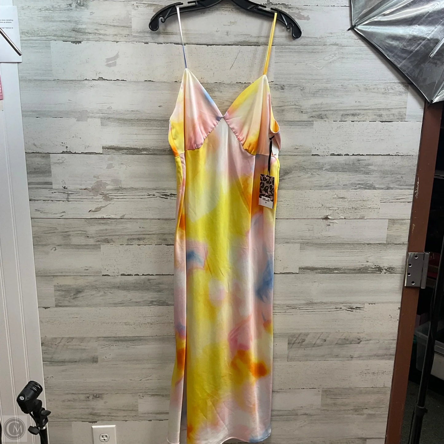 Dress Party Long By Target-designer In Pink & Yellow, Size: Xl