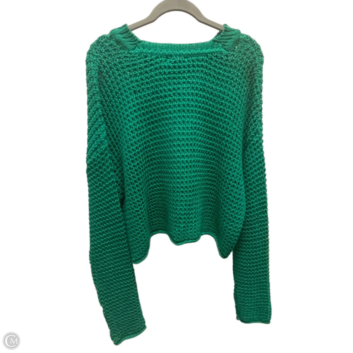 Sweater By Ee Some In Green, Size: L